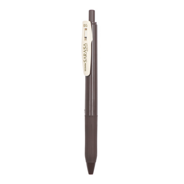 An image of a brown grey sarasa vintage pen