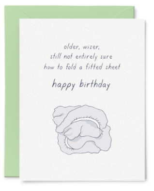 Fitted Sheet Birthday
