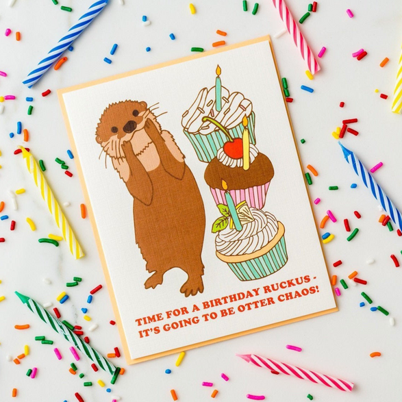 Otter Chaos Birthday Ruckus