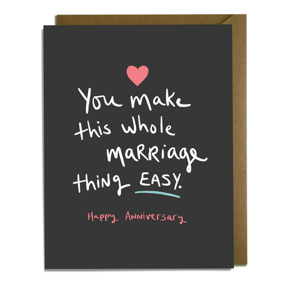 Marriage Easy Anniversary