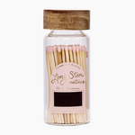 Blush Pink Long Stem Match Jar