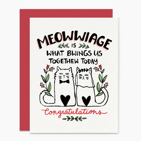 Meowwiage Wedding Cats