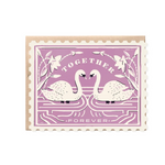 Together Forever Swans Stamp