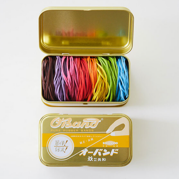 Box of Japanese Rubber Bands 2 color options The Paper Craft
