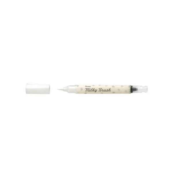 Pentel Milky Brush Pen - 7 color options