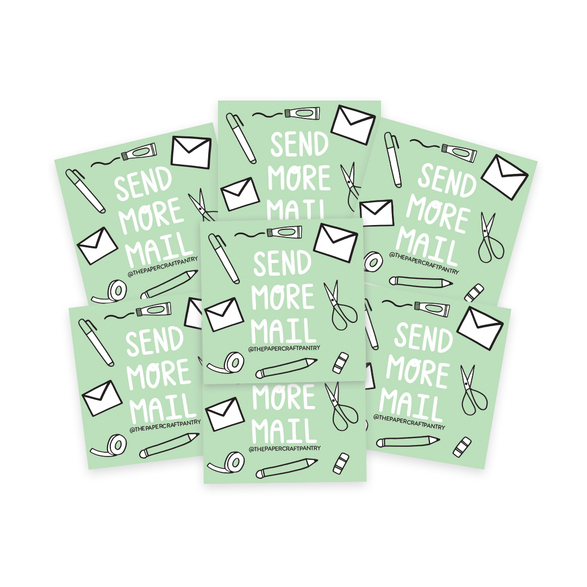 Send More Mail Sticker Pack (12)