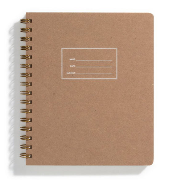 Lined Shorthand Notebook - Kraft