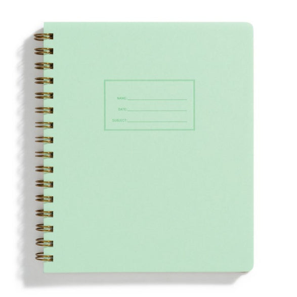 Dot Grid Notebook - Mint