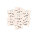 Custom 2" Sticker Labels: Snail Mail