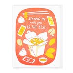 Staying in Takeout