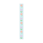 Vertical Blue Flowers Washi Tape - 15mm
