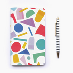 Blank Notebook: Abstract Geometric Shapes