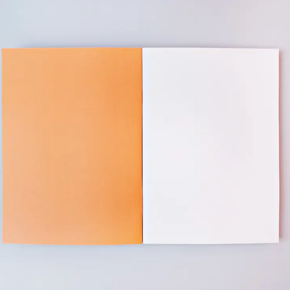 Abstract Orange Sketchbook