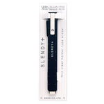 Black Slendy+ Steel Retractable Eraser