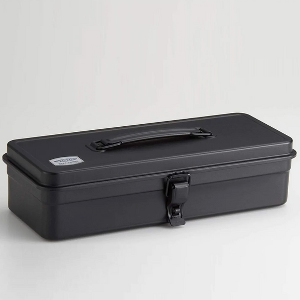 Black Toyo Steel Toolbox - Medium