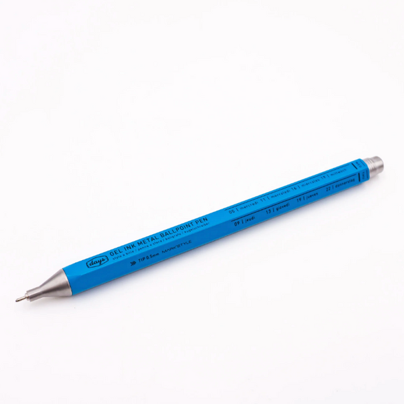 Metal Mark'style Gel Pen - 6 color barrel options