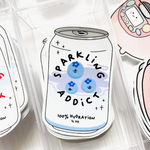 Blueberry Sparkling Addict Sticker