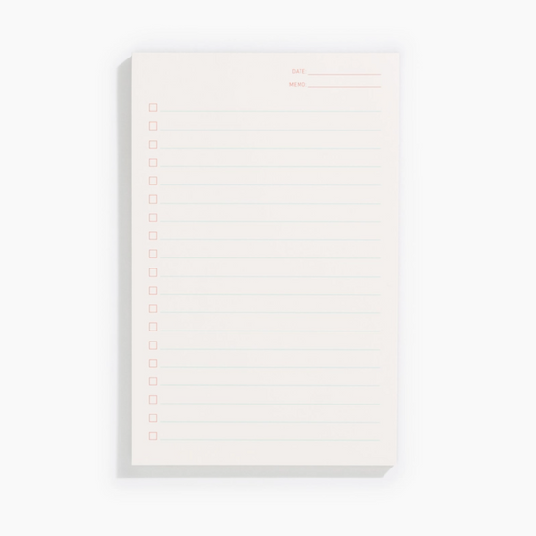Checklist Notepad