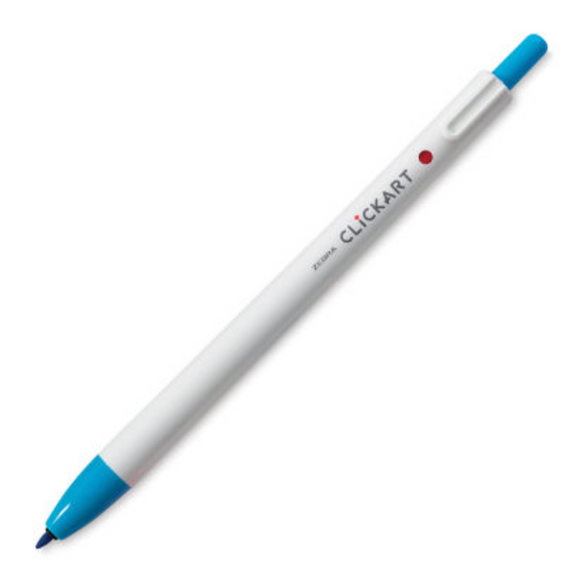 Zebra ClickArt Marker Pen 0.6mm Blue Black