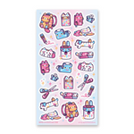 Cutie Stationery Sticker Sheet