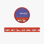 Napping Dogs Washi Tape (15mm)