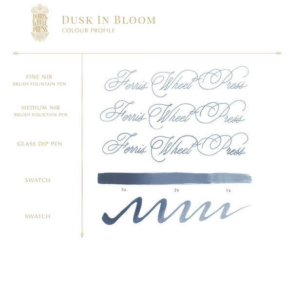 Fountain Pen Ink (38ml) -  Dusk in Bloom