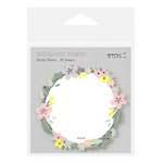 Flower Wreath Sticky Notes