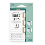 Copper Midori Index Clip - Set of 8