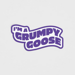 Grumpy Goose Sticker