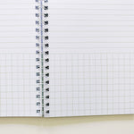 Mini Notebook: Half Graph + Half Lined