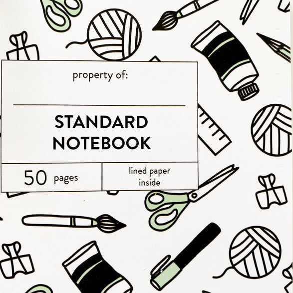 Standard Lined Notebook