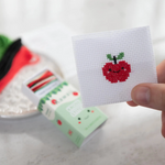 Kawaii Apple Mini Cross Stitch Kit