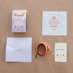 Kawaii Cupcake Mini Cross Stitch Kit
