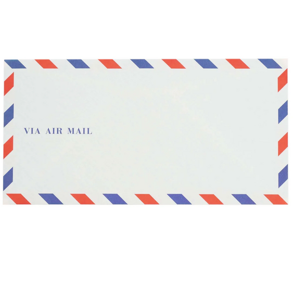 Large Airmail Envelopes - Set of 10