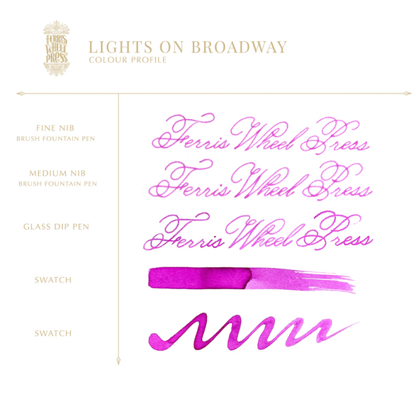 Fountain Pen Ink (38ml) -  Lights on Broadway