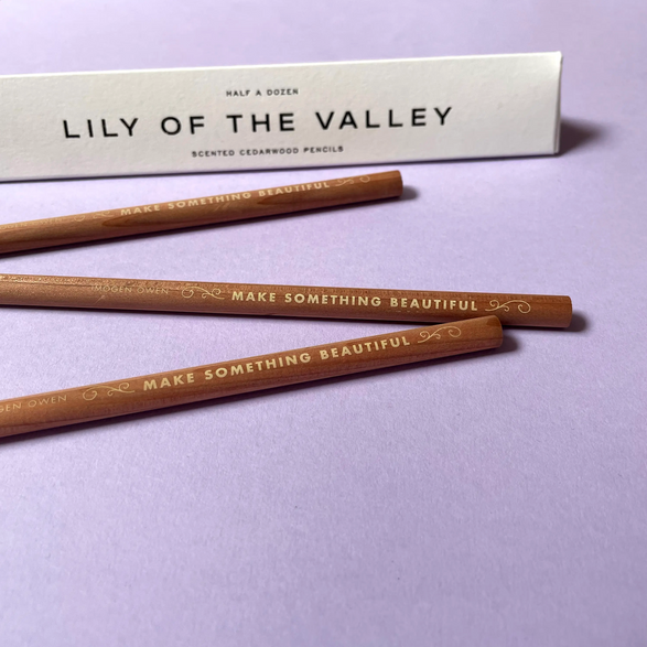 Lily of the Valley Scented Pencils - Set of 6 – The Paper + Craft Pantry
