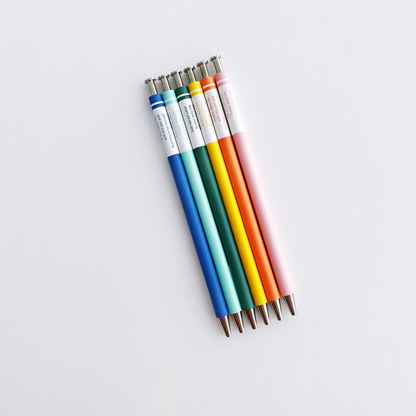 Mark'style Gel Pen - 7 color barrel options – The Paper + Craft Pantry