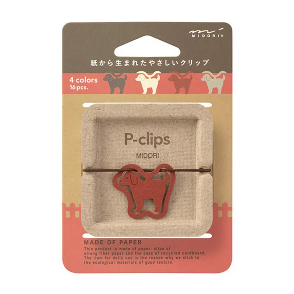 Midori Paper Clips - 3 design options