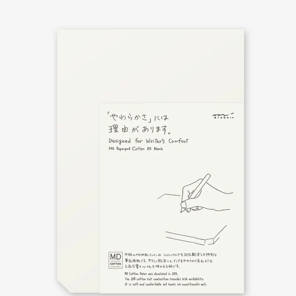 MD Cotton Notepad (A5) - Blank