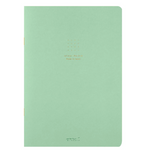 Dot Grid Midori Notebook: Soft Green
