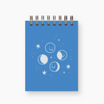 Blank Mini Notebook: Moon Phases