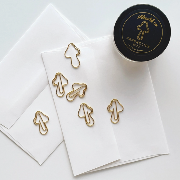 Mushroom Paper Clips