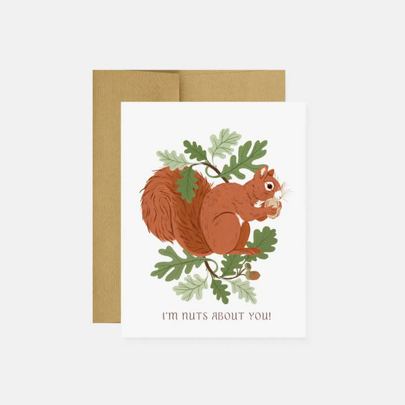 Nuts About You Squirrel