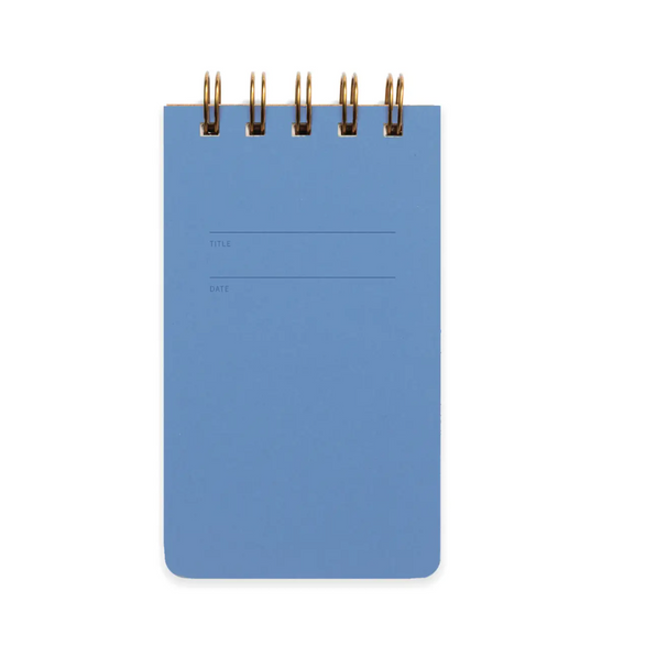 Lined Reporter Notebook - Ocean