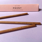 Peony Scented Pencils - Set of 6