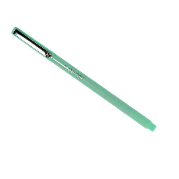 An image of a peppermint green le pen