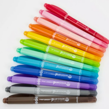 Zebra Clickart Marker Pens (Set of 12) - 4 color palette options