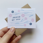 Proud of You Mini Card