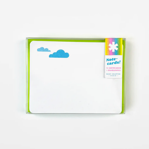 Clouds Flat Notecards - Set of 12