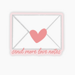 Send More Love Notes Sticker